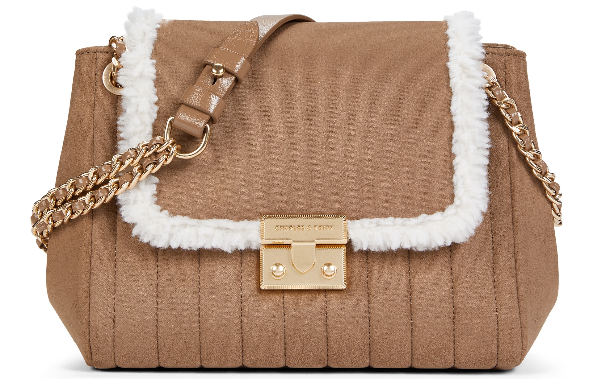 CHARLES&KEITH CHARLESKEITH ck 24 PU Tan