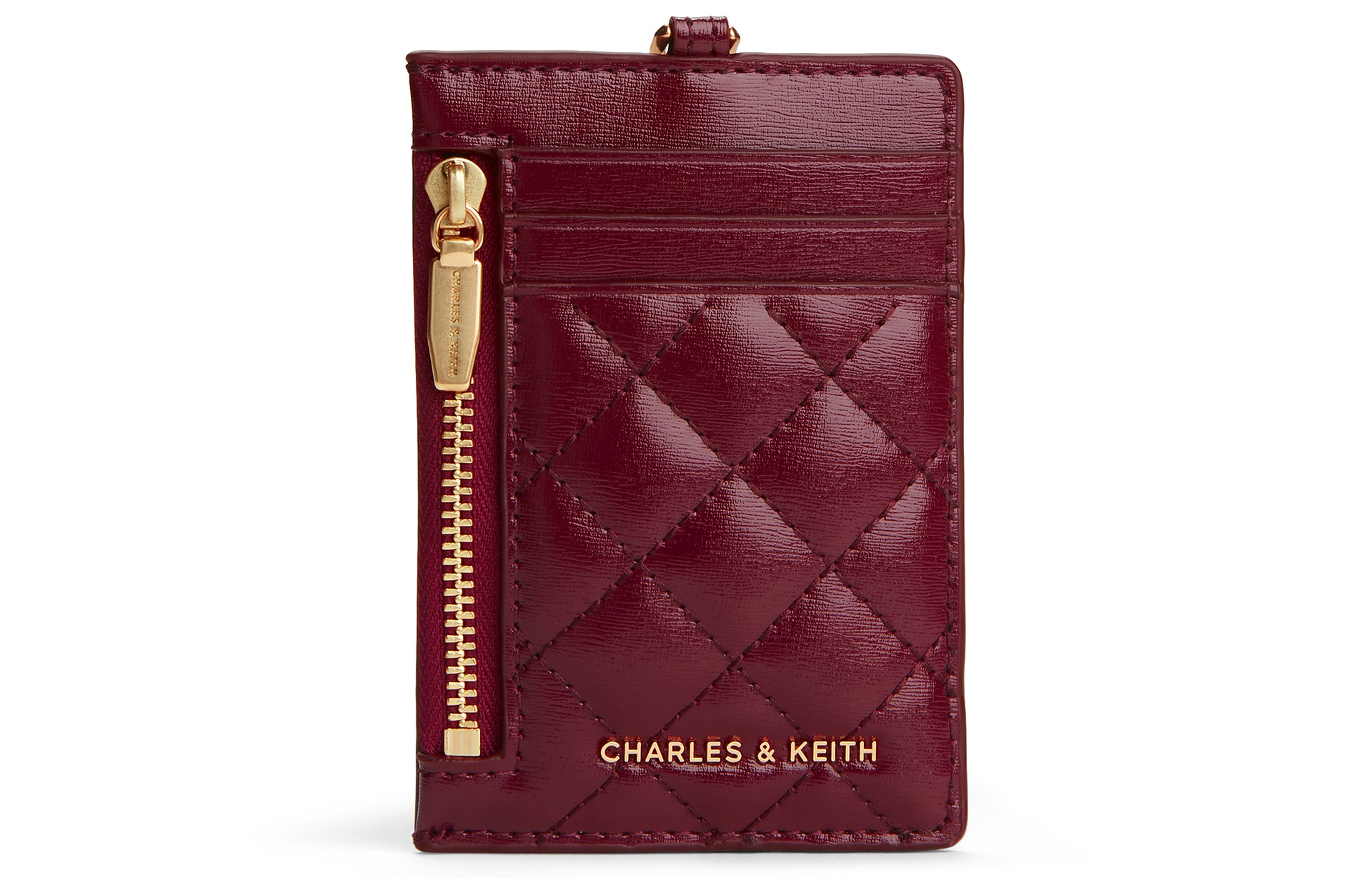 CHARLES&KEITH CHARLESKEITH CK PU BlackBurgundy