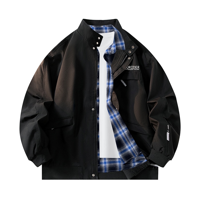 FORIDER Casual Zip Jacket