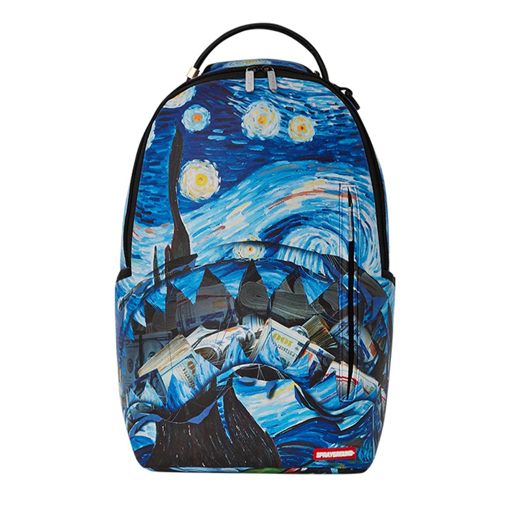 SPRAYGROUND Van Gogh Shark Logo Backpack