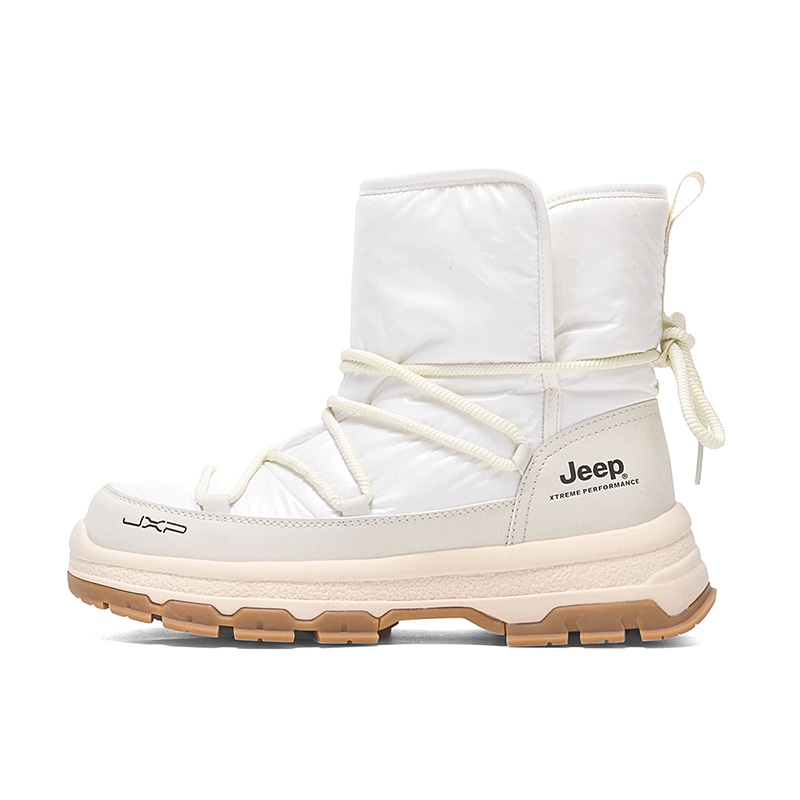 Jeep Snow Boots White
