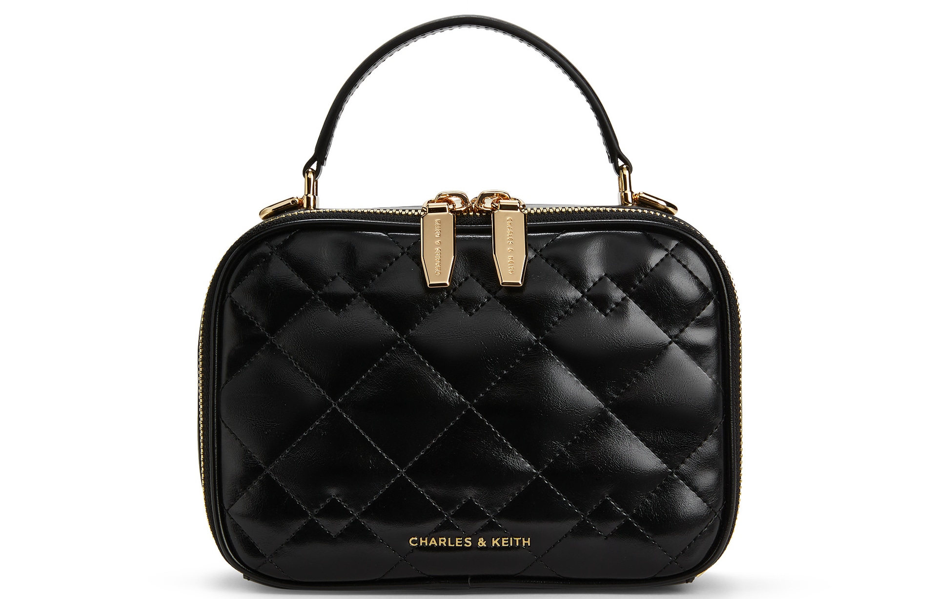 CHARLES&KEITH CHARLESKEITH ck PU BlackCreamBurgundy