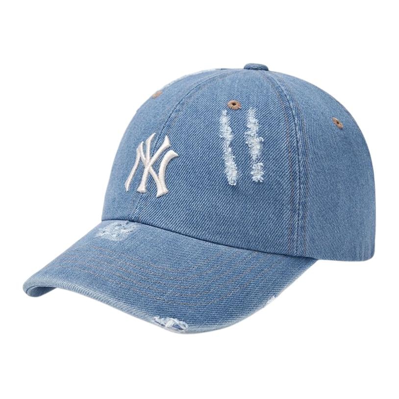 MLB Yankees Embroidered Denim Cap