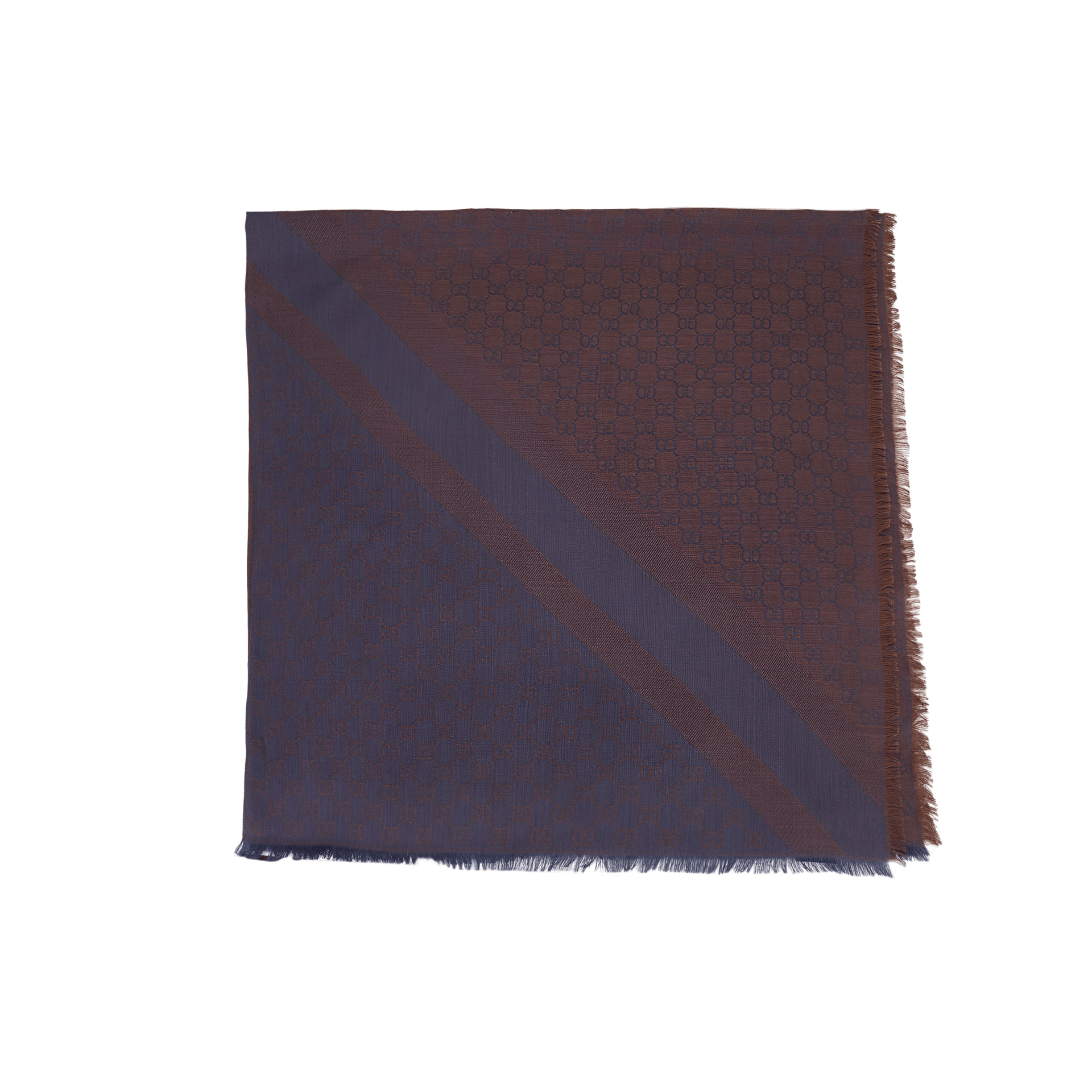 GUCCI/古驰 Gucci Scarf Grey Blue