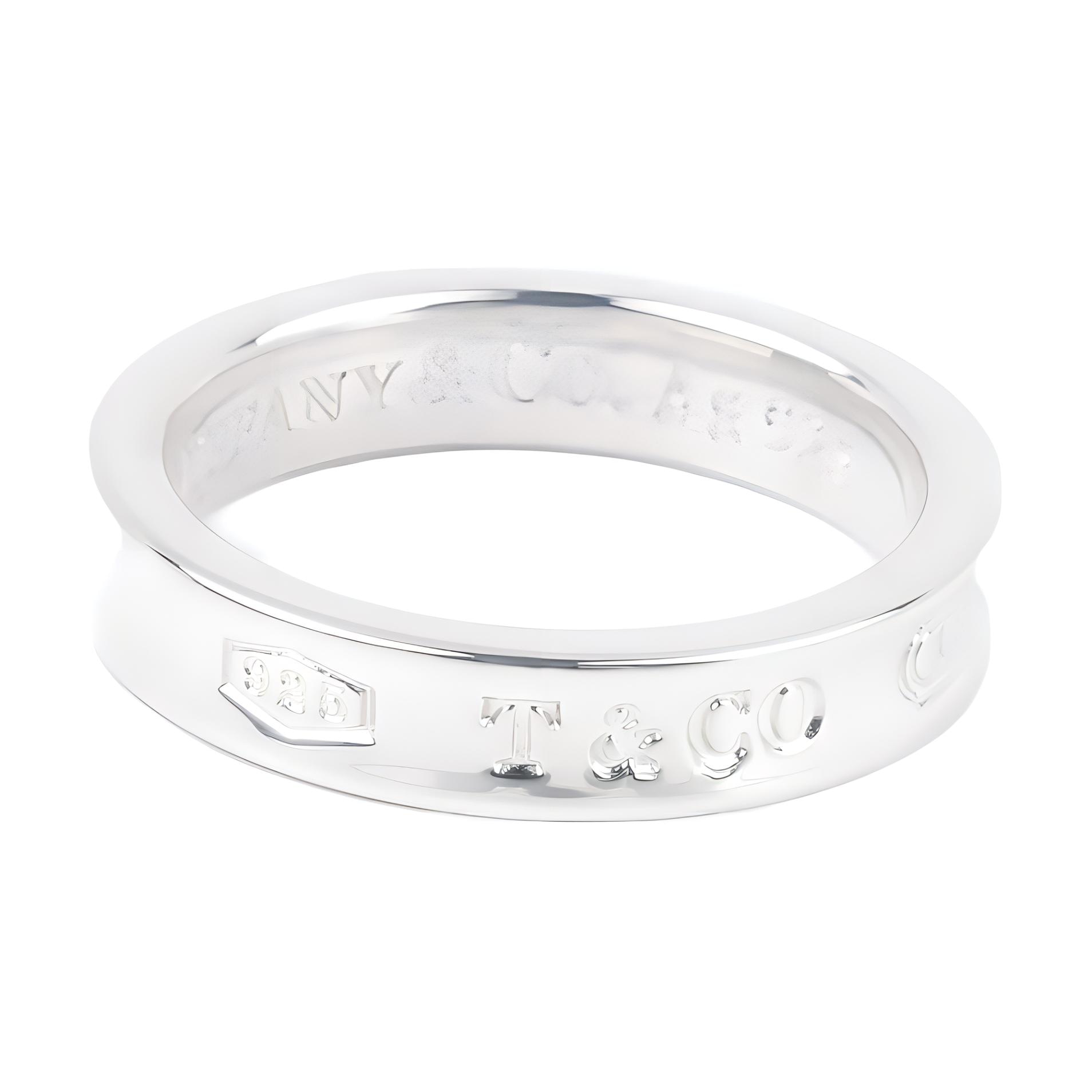 TIFFANY & CO./蒂芙尼 Tiffany & Co. 1837 Series Silver Ring