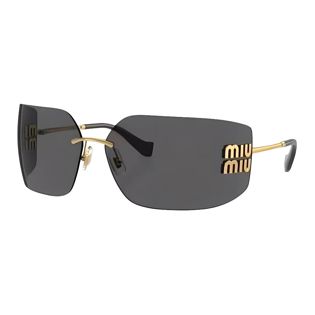 Miu Miu Side Logo Sunglasses Gold