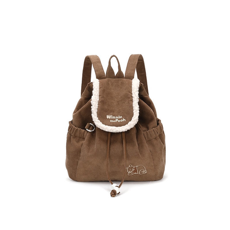 Disney/迪士尼 Disney Winnie the Pooh Corduroy Backpack