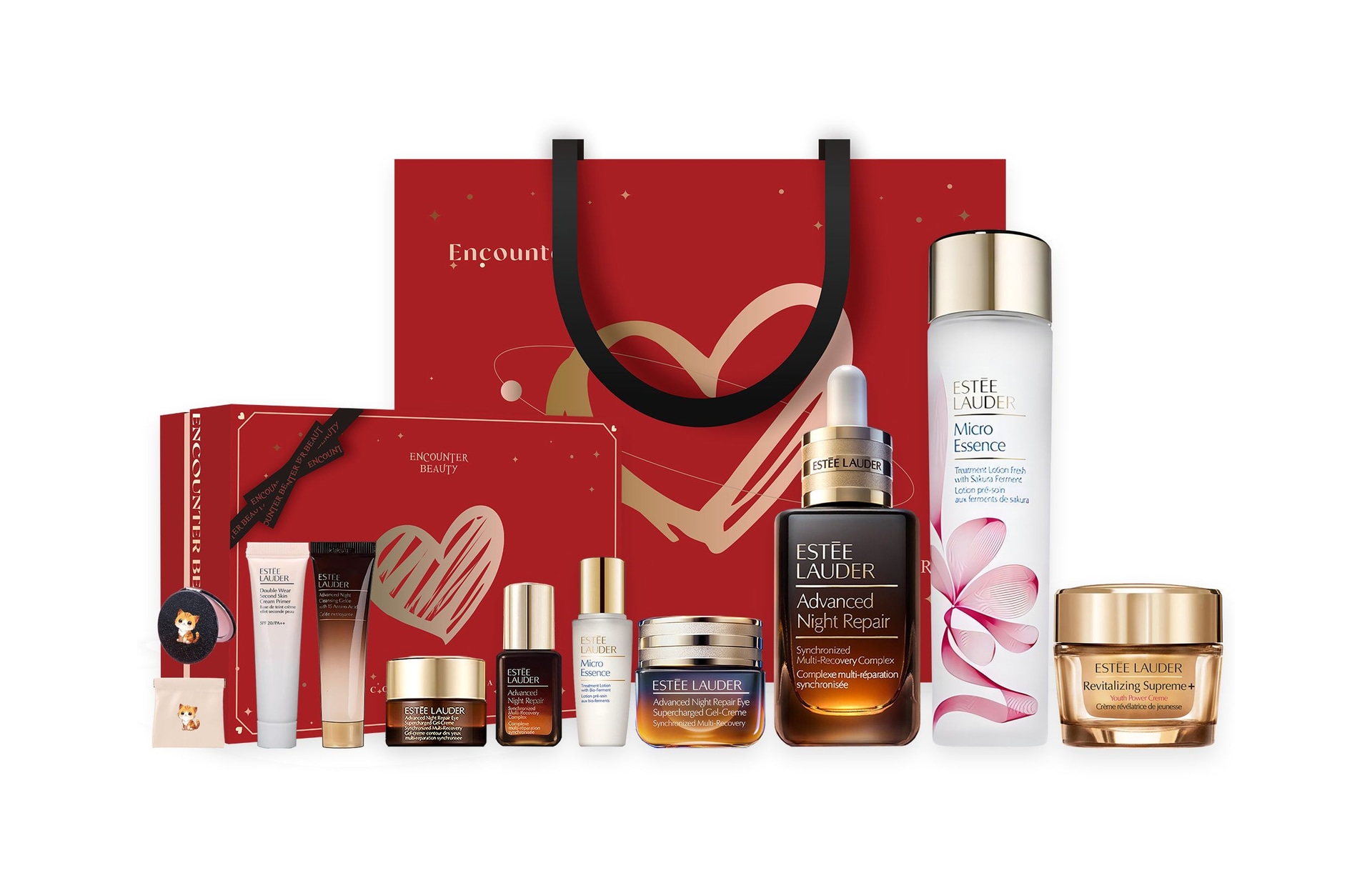 ESTEE LAUDER/雅诗兰黛 雅诗兰黛 全新奢宠礼盒护肤套装 淡纹紧致保湿修护控油 九件套