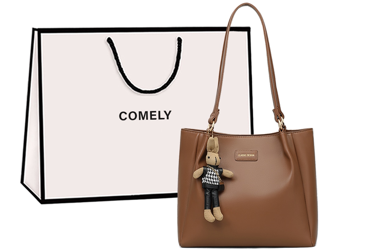 康莉/COMELY COMELY Tote Bag Caramel