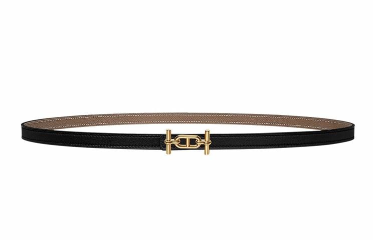 HERMES/爱马仕 HERMES Ancre Or Epsom 1.3cm
