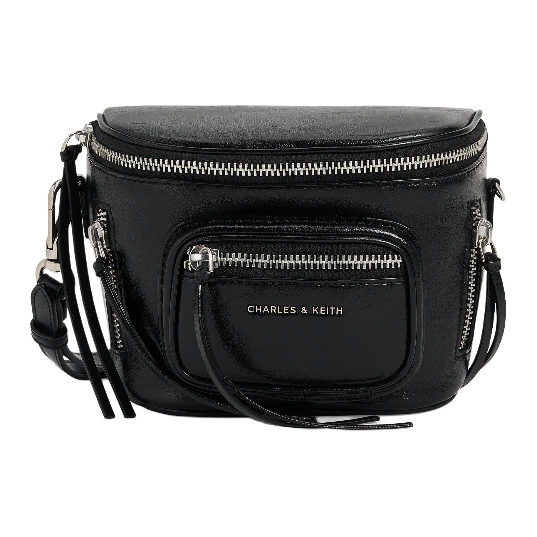 CHARLES&KEITH Noir Pewter