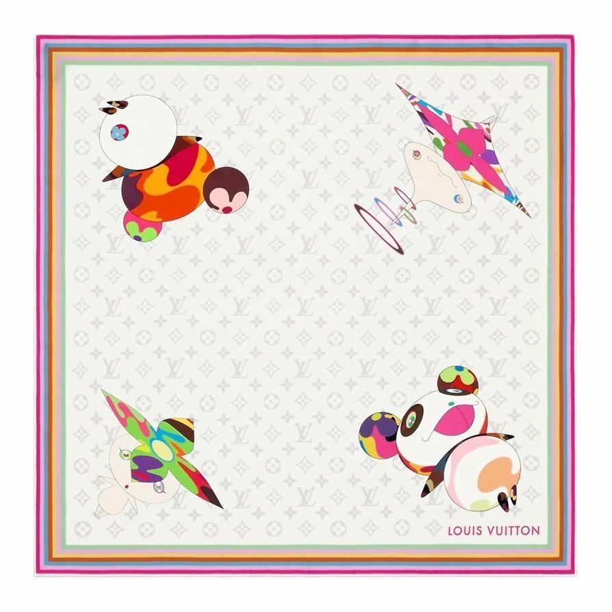 LOUIS VUITTON/路易威登 Louis Vuitton x Takashi Murakami Scarf