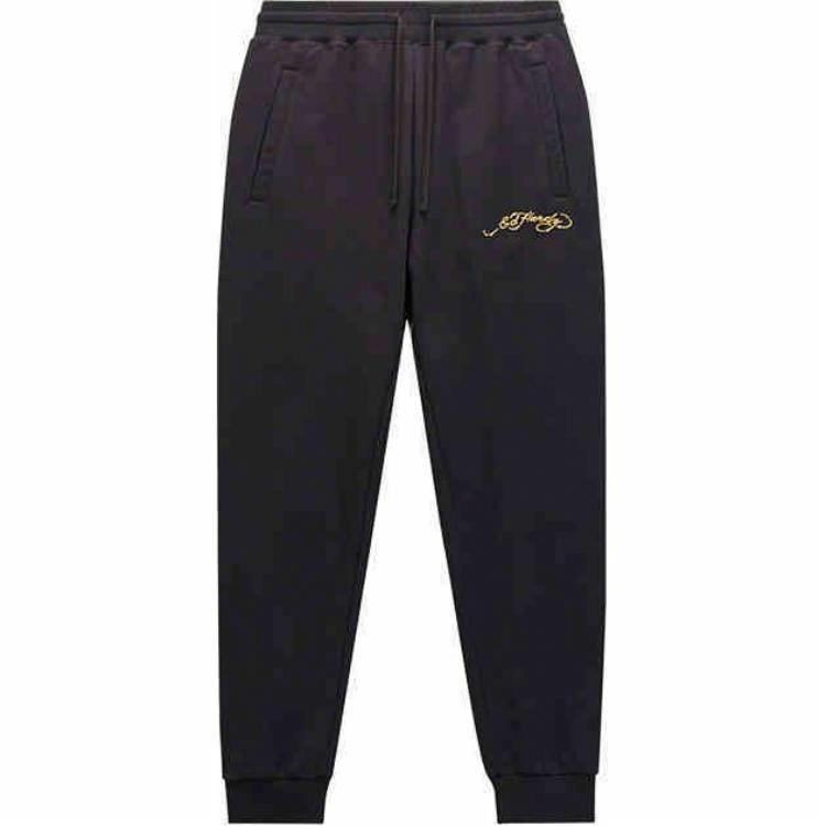 Ed Hardy SS25 Logo Joggers Black
