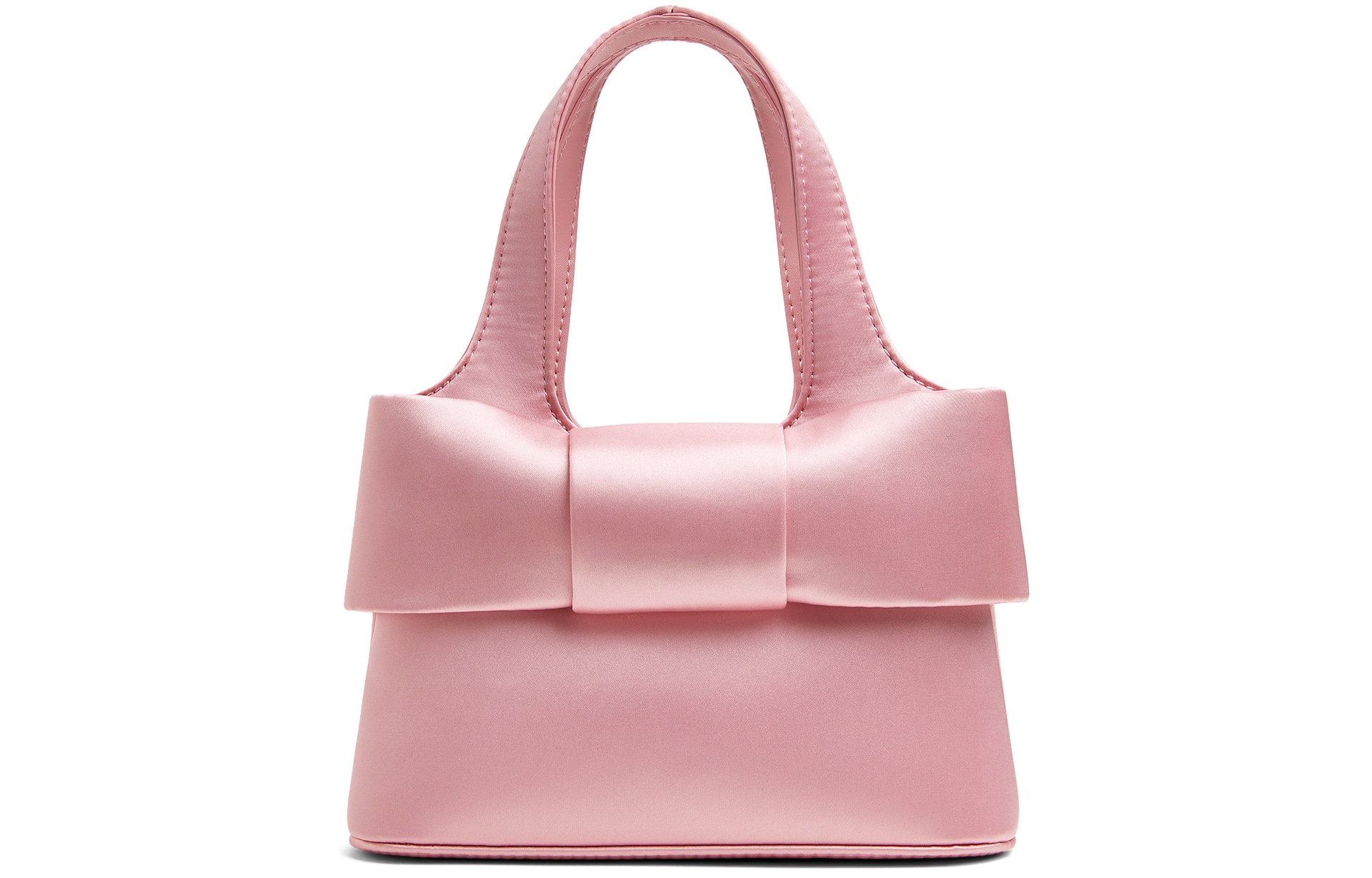 CHARLES&KEITH Charles & Keith Bow Detail Fabric Crossbody Bag