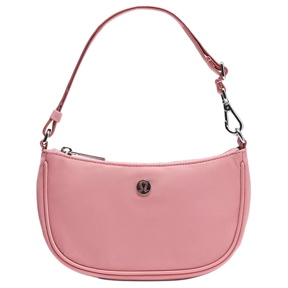 lululemon Mini Nylon Shoulder Bag Pink