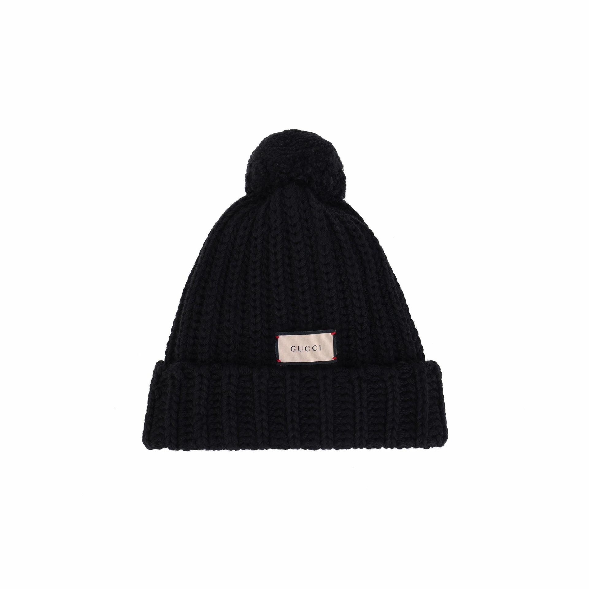 GUCCI/古驰 Gucci Beanie Black
