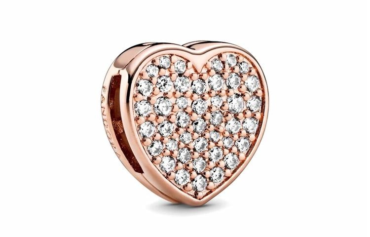 Pandora/潘多拉 Pandora Reflexions Pink Heart Charm
