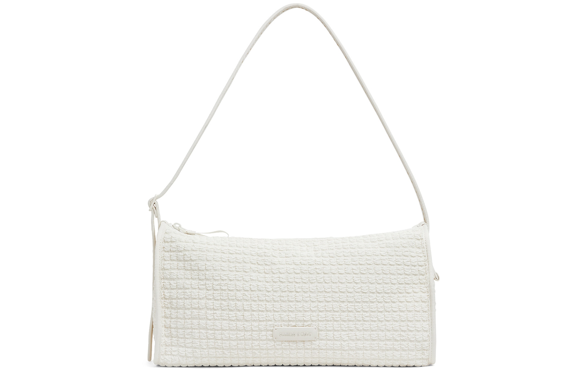 CHARLES&KEITH CHARLESKEITH ck Frosted WhiteJet Black