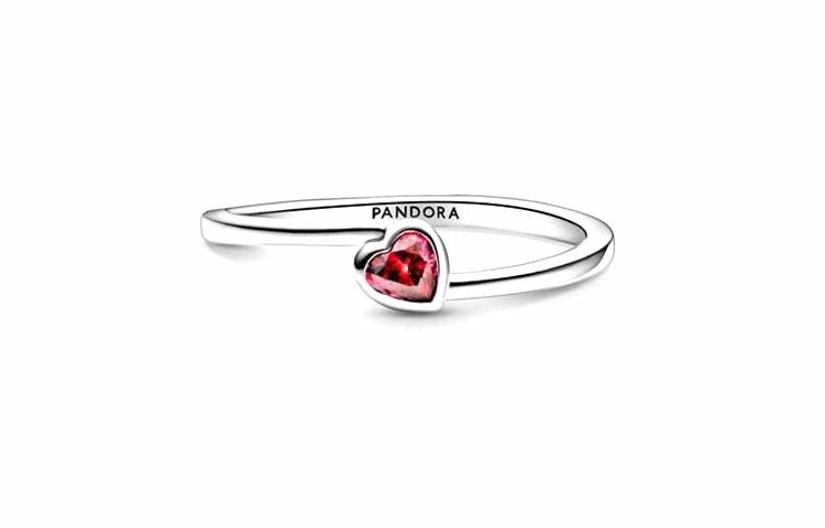 Pandora/潘多拉 Pandora Tilted Heart Ring