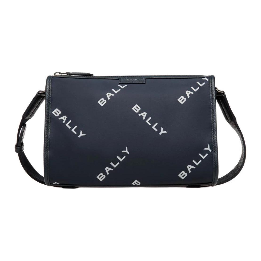 BALLY巴利 Bally Code Logo Nylon Messenger Bag