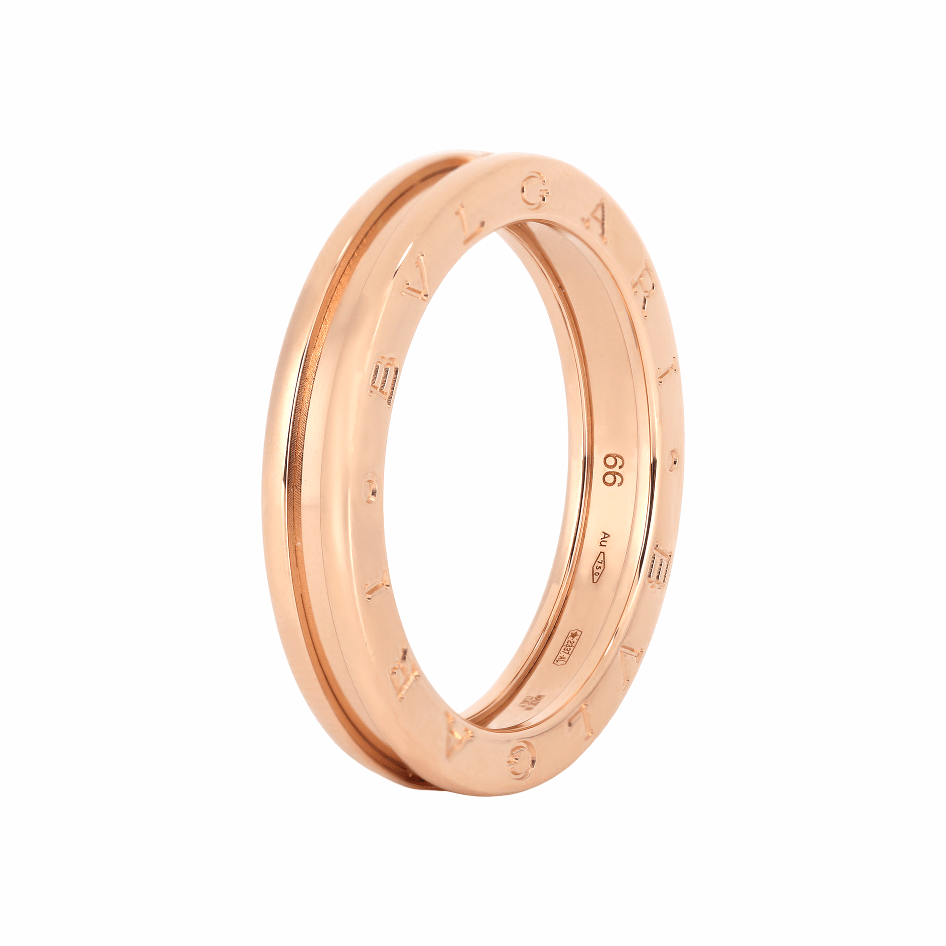 BVLGARI/宝格丽 BVLGARI B.ZERO1 18K Rose Gold Ring