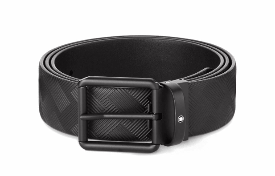 MONTBLANC/万宝龙 Montblanc Classic Belt Black 3.5CM