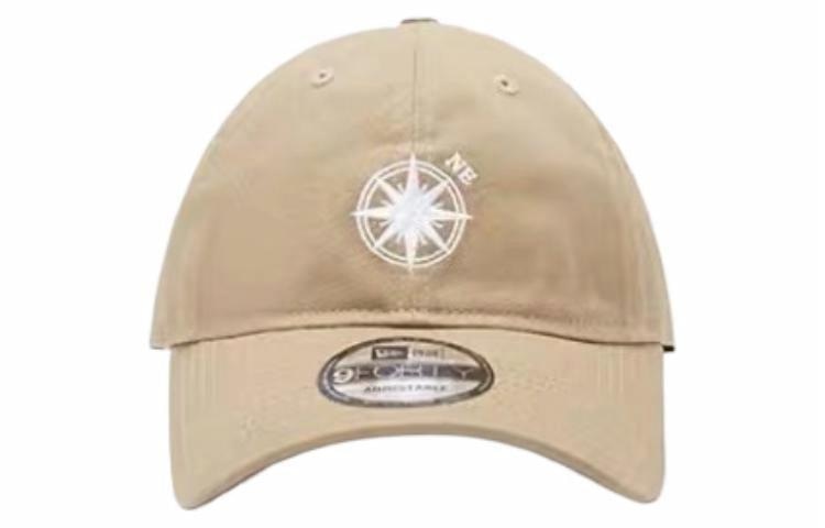 New Era Logo Cap Brown