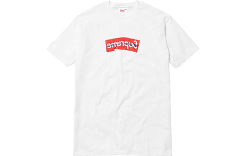 Supreme x CDG Box Logo Tee White