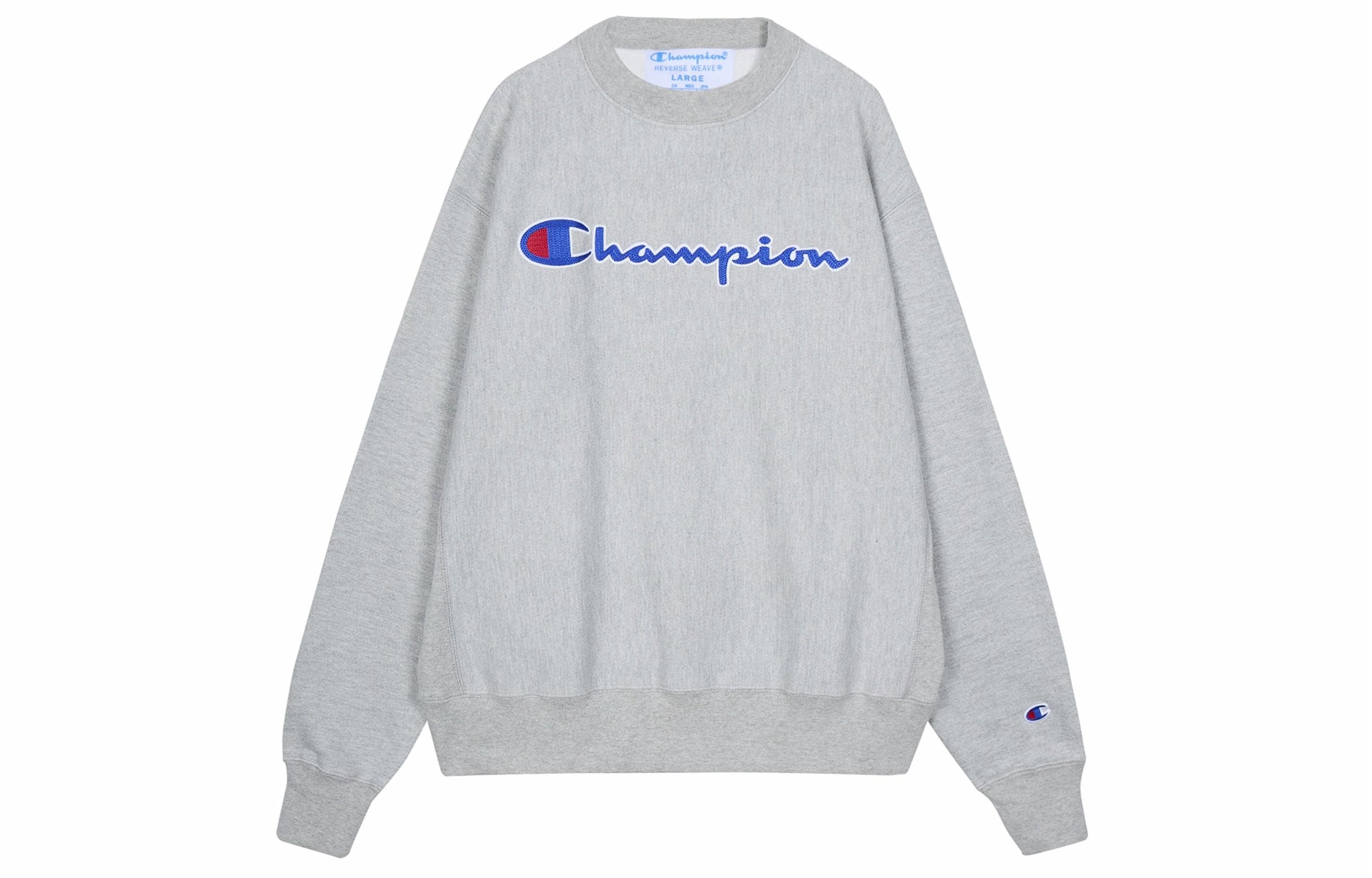 Champion Crewneck Sweatshirt Light Grey