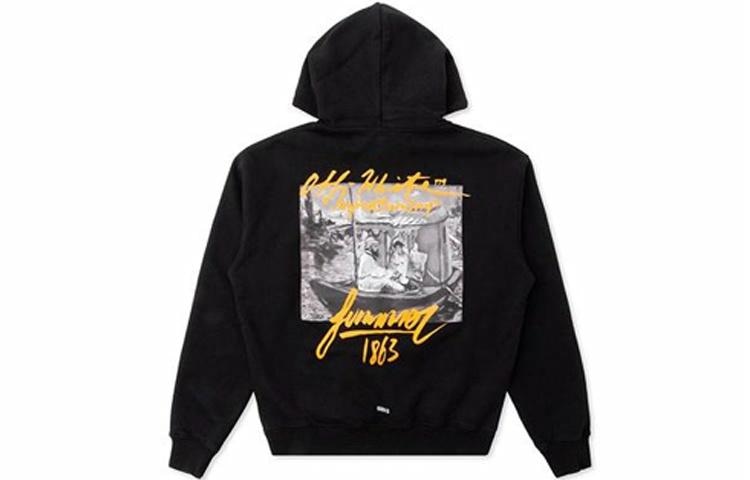 OFF-WHITE Hoodie Black