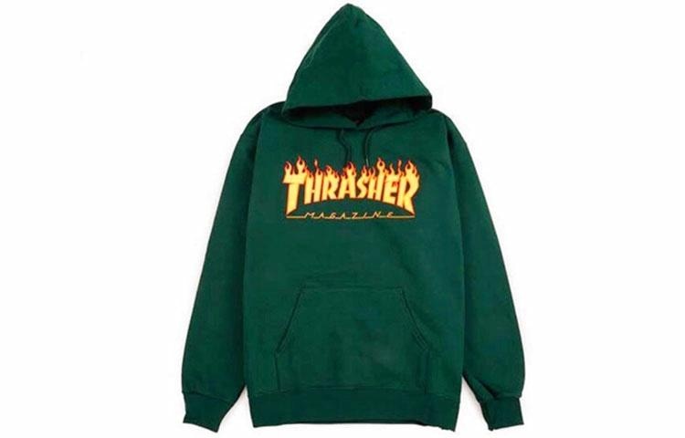 Thrasher Flame Hoodie