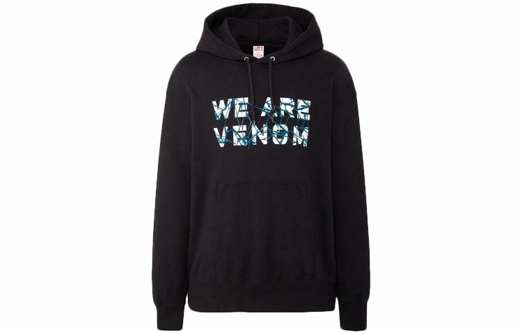 UNIQLO/优衣库 UNIQLO x MARVEL Hoodie Black
