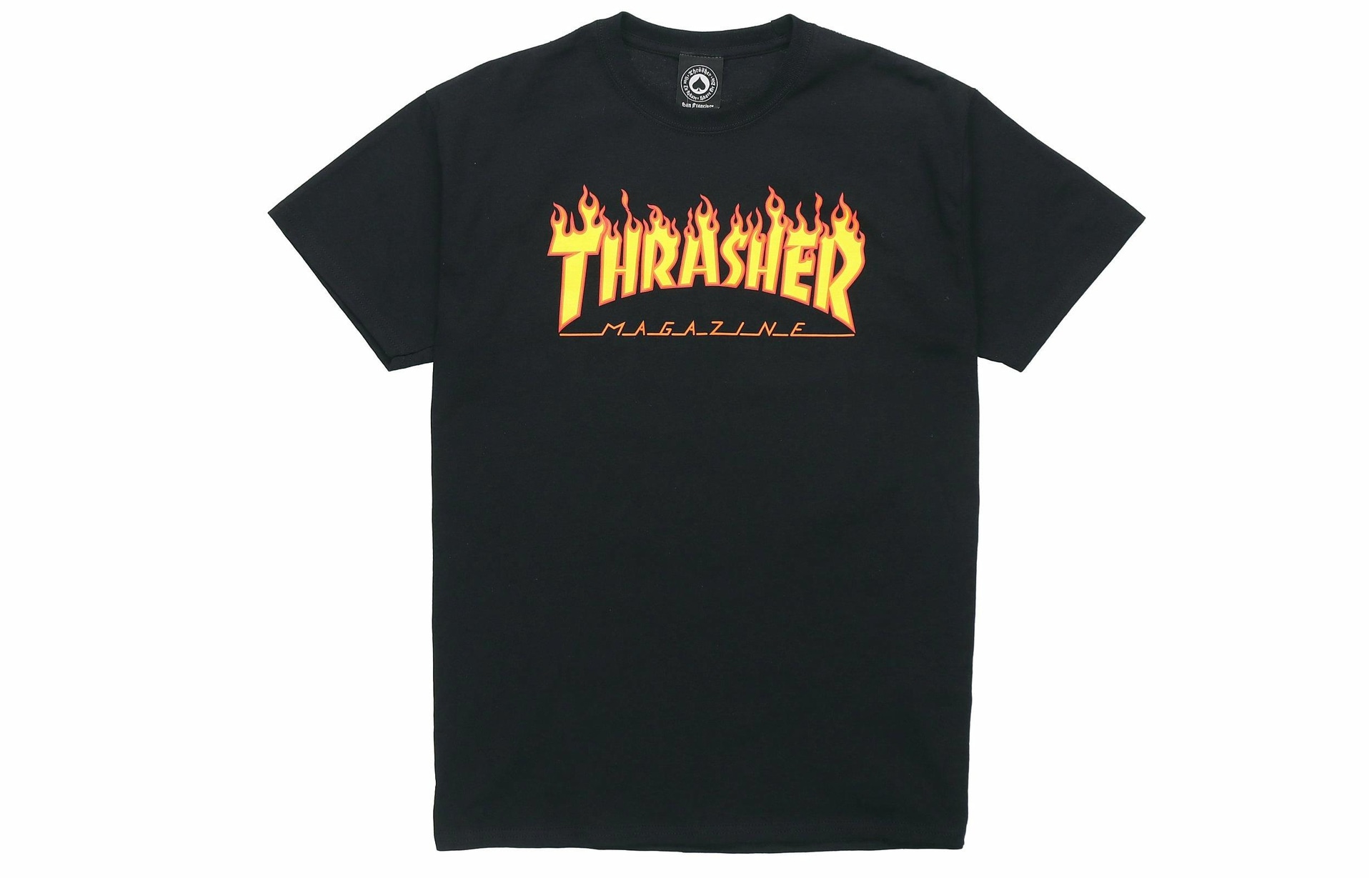 Thrasher Flame T-Shirt Black