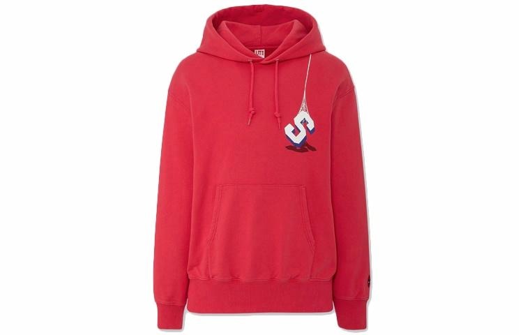 UNIQLO/优衣库 UNIQLO x MARVEL Hoodie Red