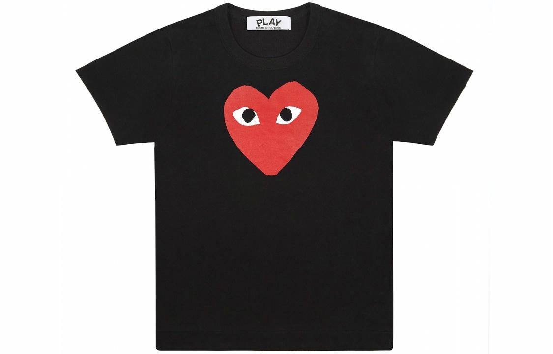 CDG Play T-Shirt Black