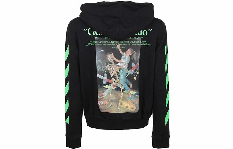 OFF-WHITE SS20 Graphic Print Hoodie