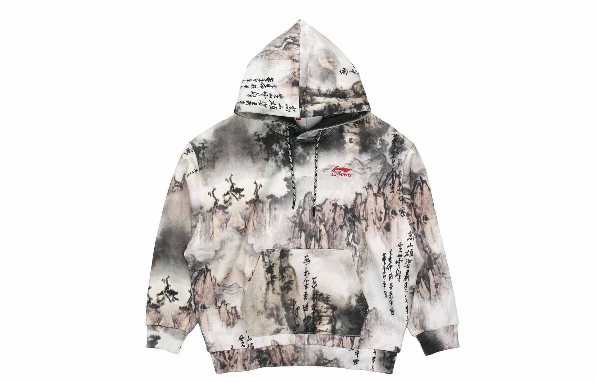 中国李宁 Li-Ning Mountain Print Pullover