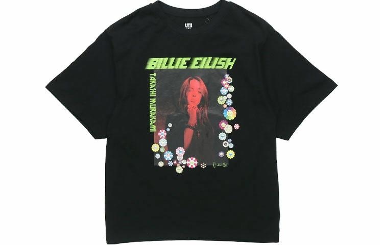 UNIQLO/优衣库 UNIQLO x Takashi Murakami Graphic Tee Black
