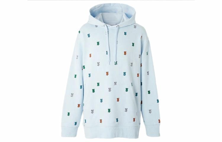 Худи Burberry Hoodie Light Blue
