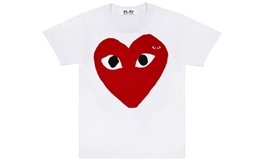 CDG Play T-Shirt White