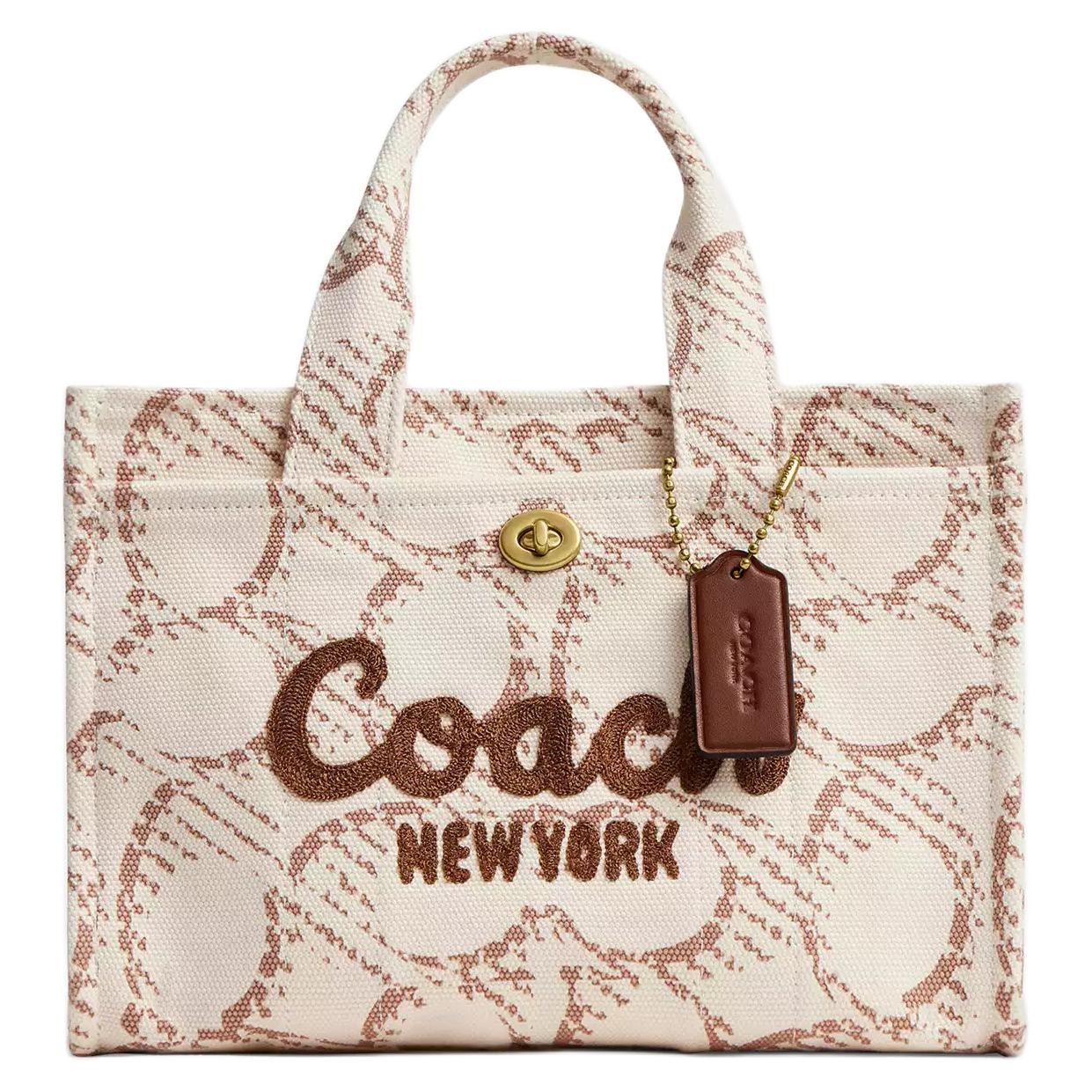 COACH/蔻驰 COACH 26 Logo Canvas Tote