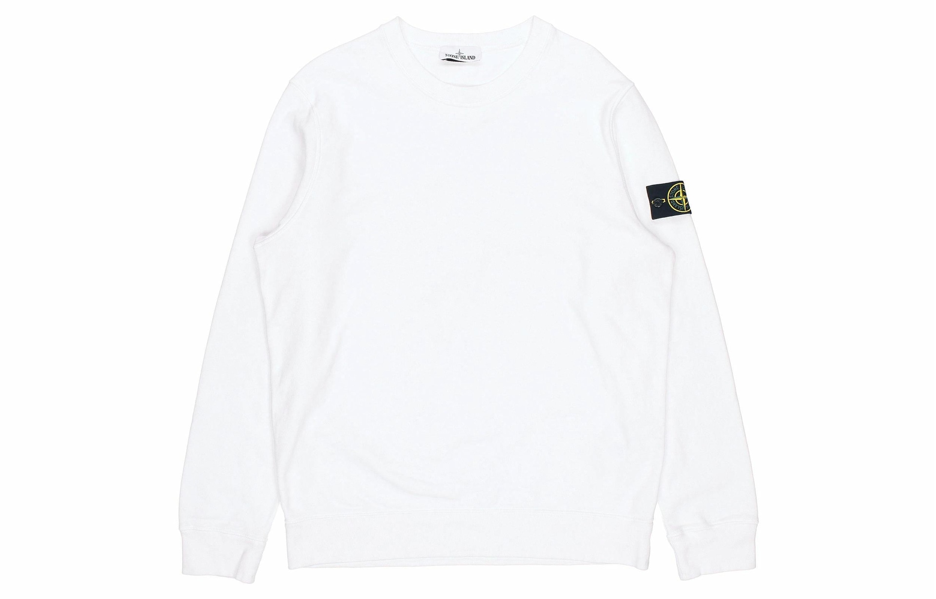 Stone Island Crewneck Sweatshirt White