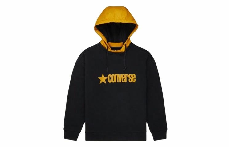 Converse Logo Hoodie Black