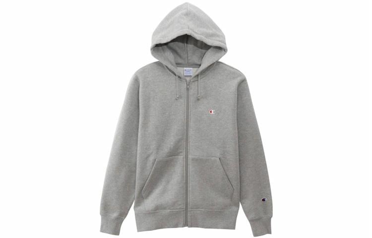 Champion Classic Hoodie Jacket Light Grey