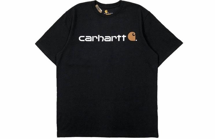 Carhartt Classic Script Logo T-Shirt Black