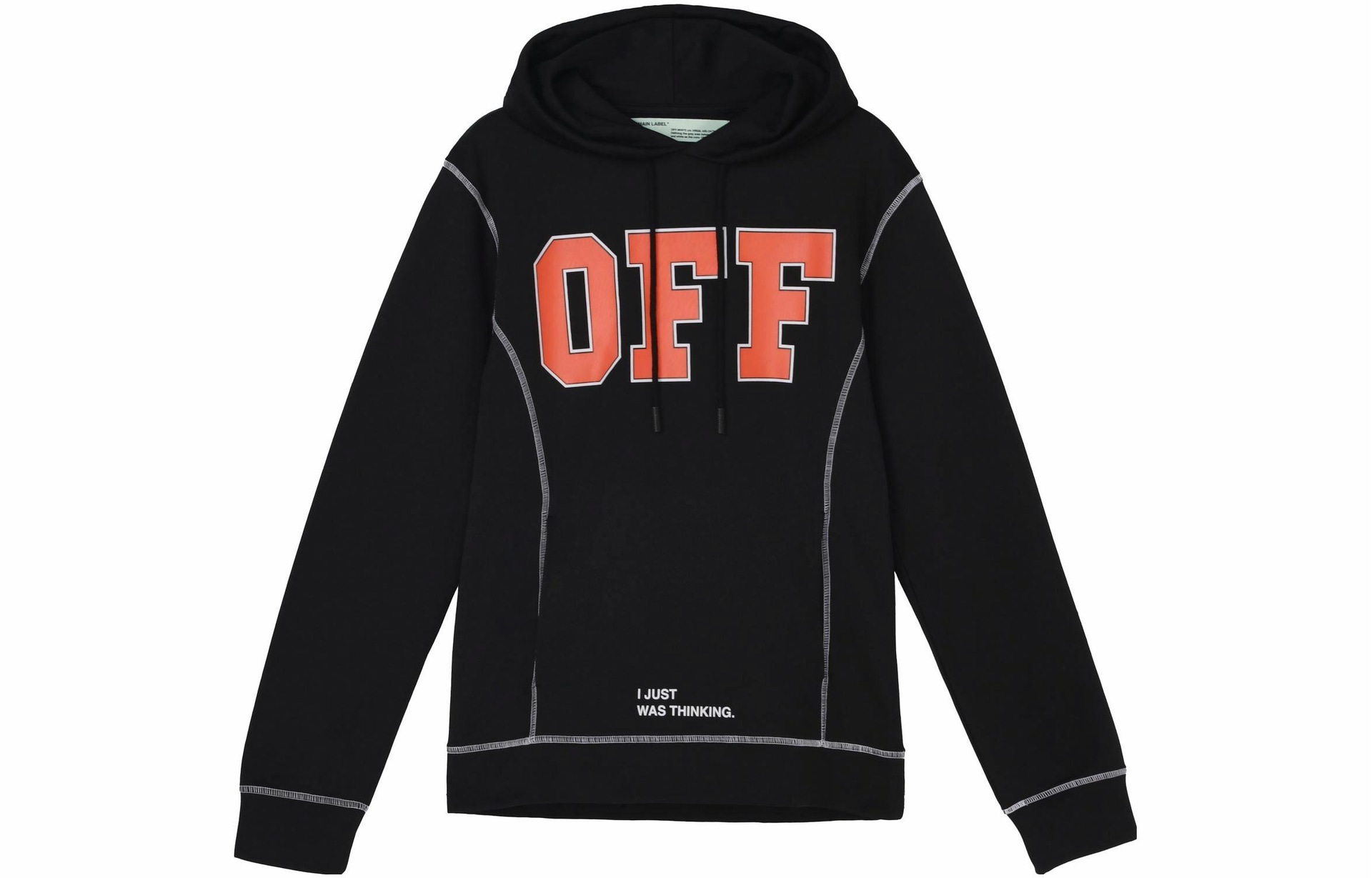 Худи OFF-WHITE Hoodie Black