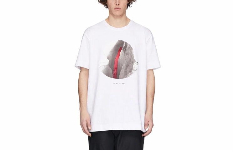 MONCLER GENIUS Moncler x 1017 ALYX 9SM Printed T-Shirt White