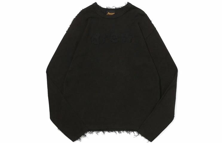 Drew House Reverse Terry L/s Tee Black