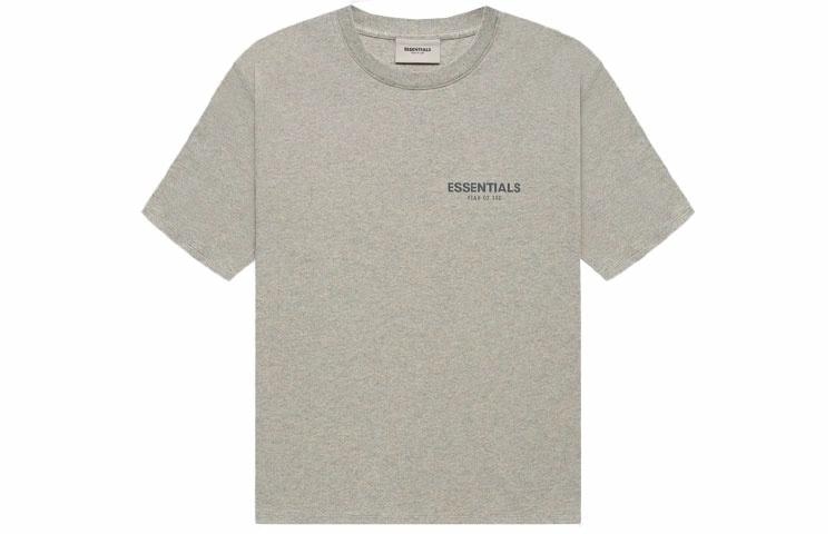 Fear of God Essentials FW21 SS Tee Dark Heather Oatmeal