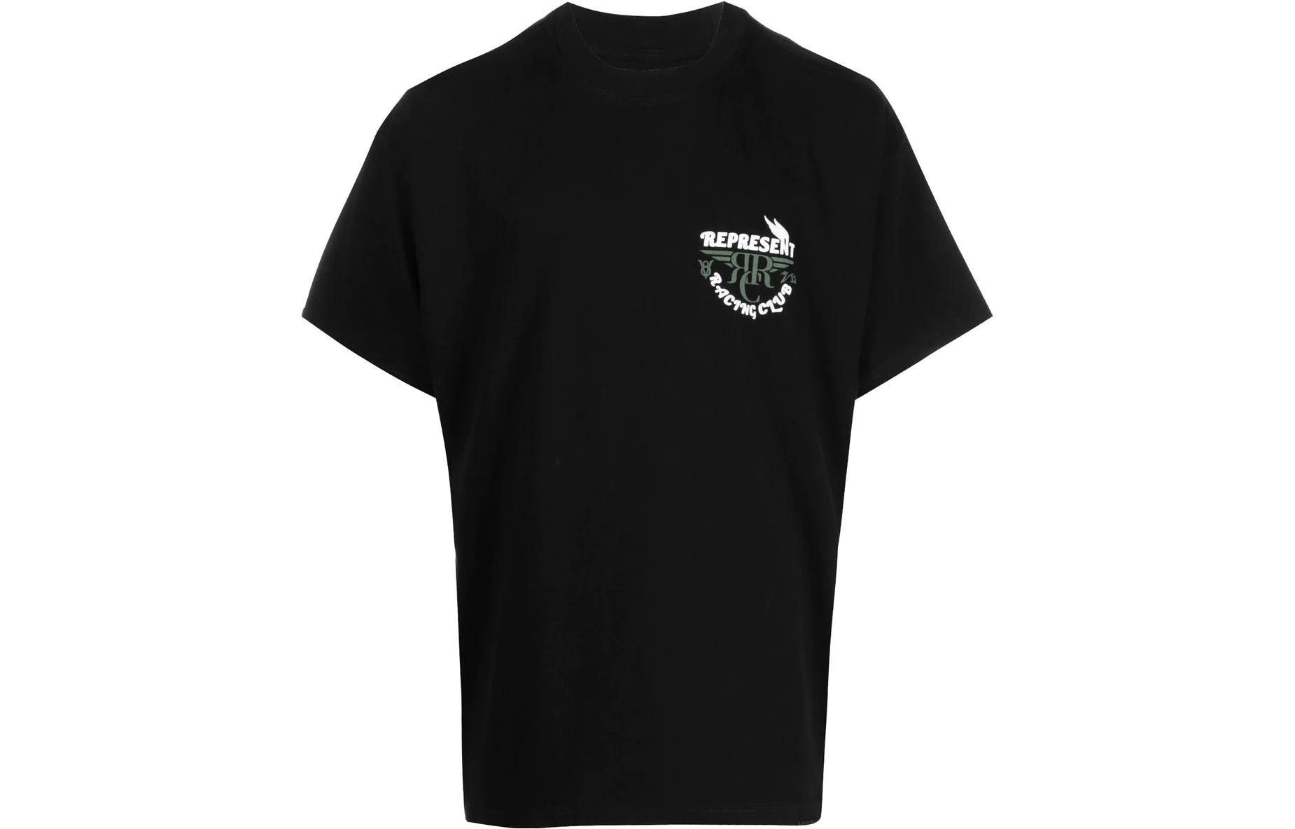 REPRESENT Black Logo T-Shirt
